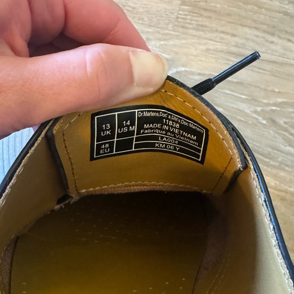 Dr. Martens 1461 Smooth Leather Oxford Shoes - Picture 5 of 5